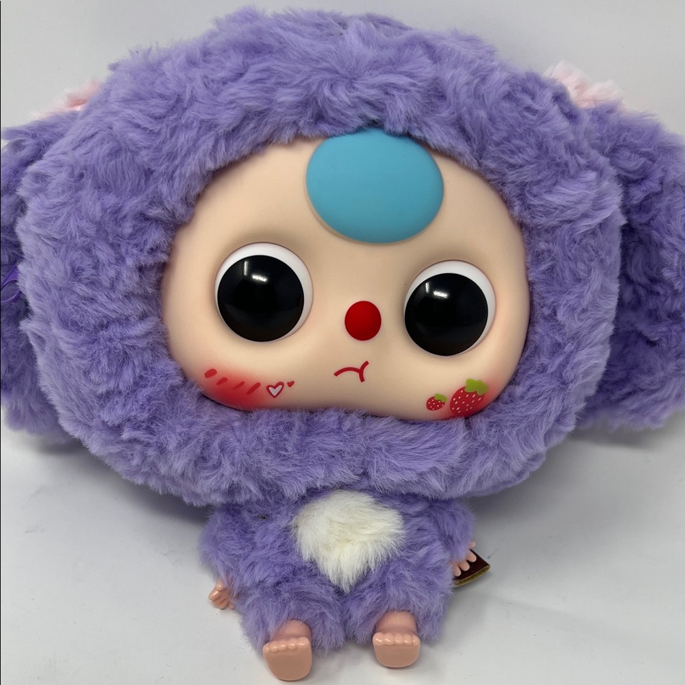 Baby Three big-head baby zipper bag